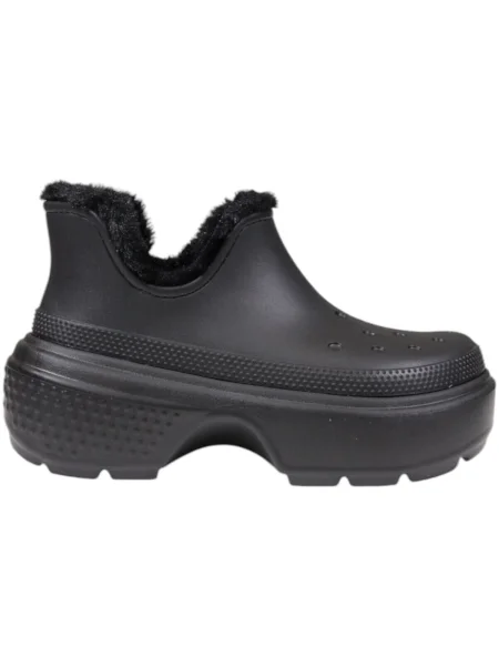 Bokacsizma Crocs fekete