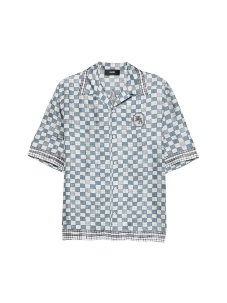 Koszula Amiri z autografem szara