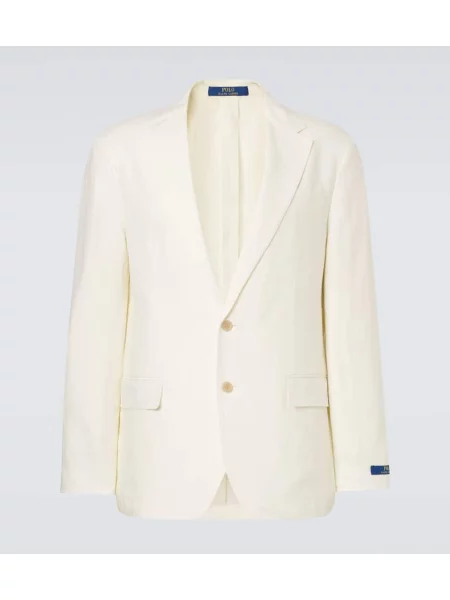 Ленен костюм костюм Polo Ralph Lauren бяло