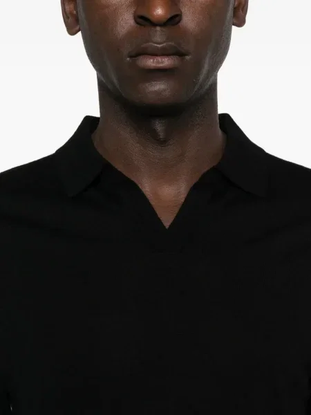 Дълго пуловер Emporio Armani черно