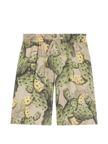 Bermudy dziecięce Dolce And Gabbana zielone