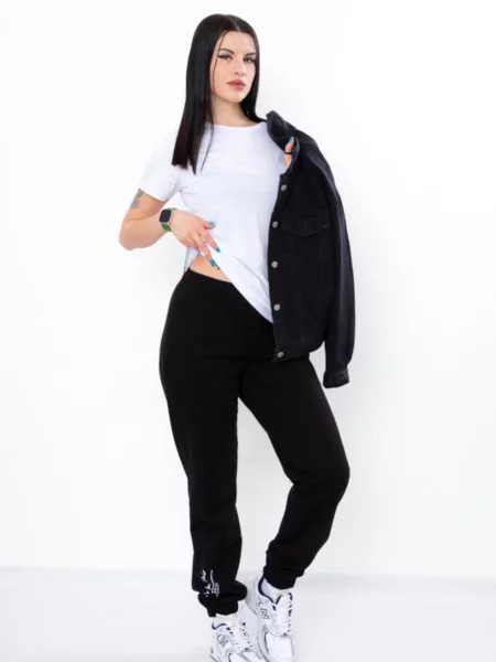 Носи своє Джогери Бавовна/поліестер чорний