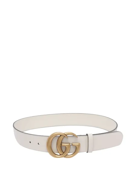 Curea Gucci din piele alb