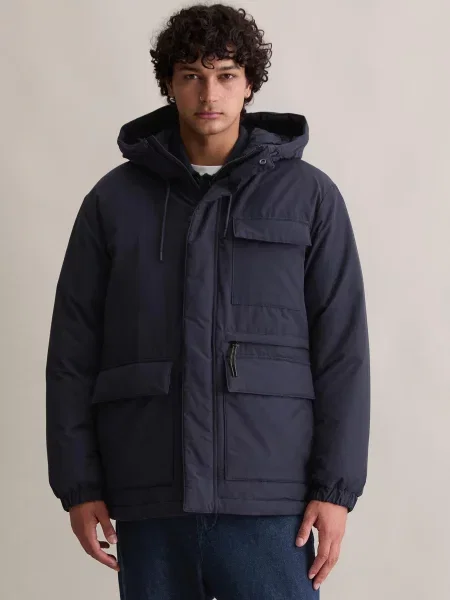 Зимова куртка Marc O'Polo denim темно-синій бавовна/поліамід синя