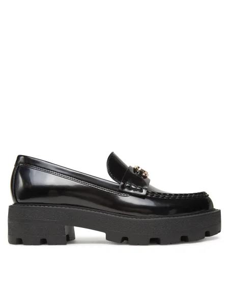 Pantofi loafer Guess negru