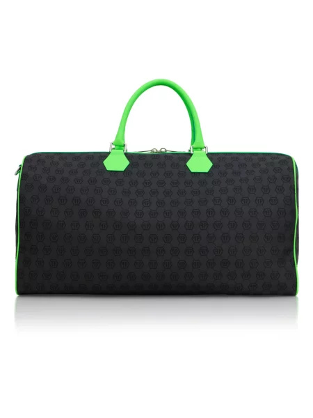 Torba Philipp Plein skórzana czarna