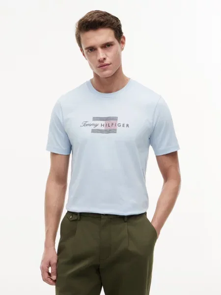 TOMMY HILFIGER Tricou albastru
