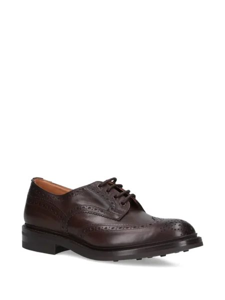 Pantofi derby Tricker's maro