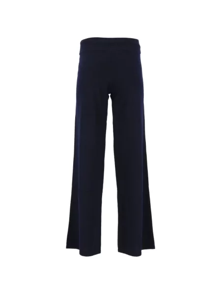 Pantaloni Lisa Yang din cașmir cu cordon albastru