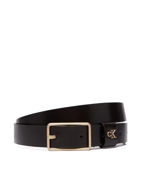 Curea Calvin Klein Square Buckle Ck Loop maro