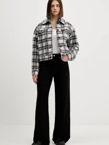 Tommy Jeans jeansy high waist czarne