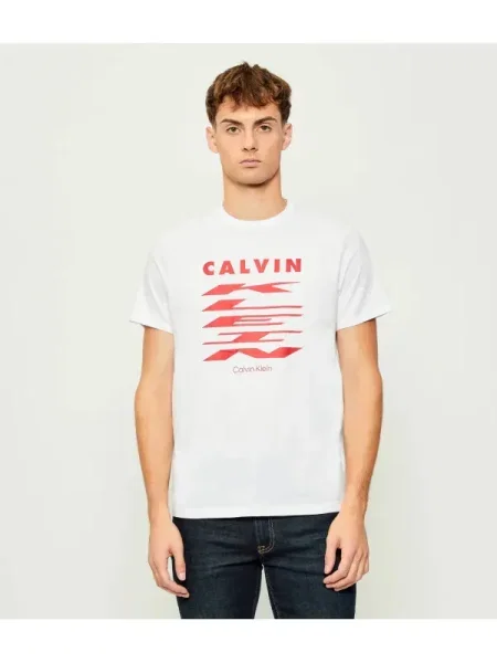 Calvin Klein Jeans Tricou alb