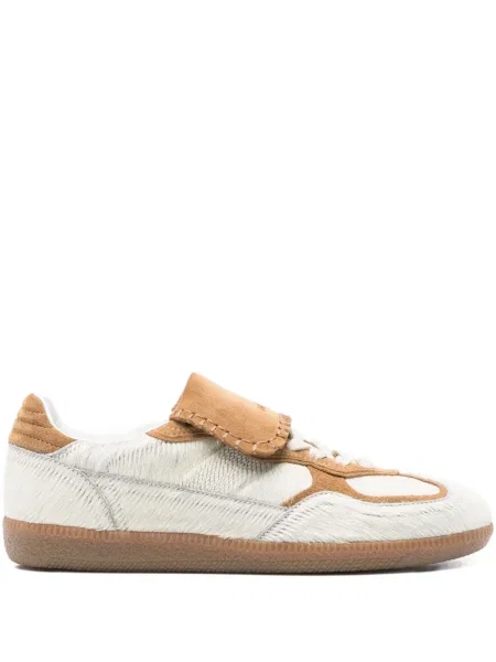 Sneakerși Alohas din piele alb