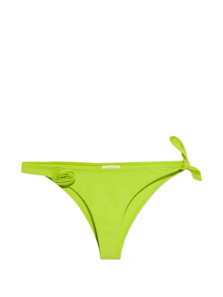 Bikini Coperni cu model floral cu aplicații verde
