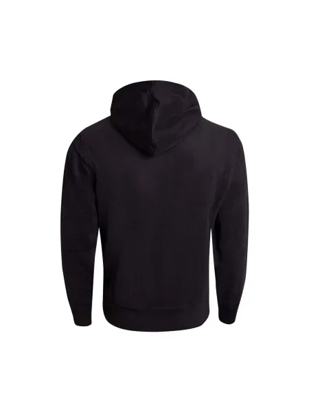 Mikina s kapucňou Calvin Klein Jeans s kapucňou čierna