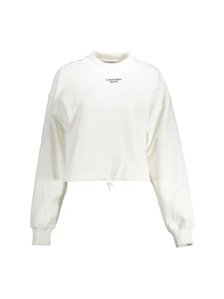 Bluza Calvin Klein wiązana biała