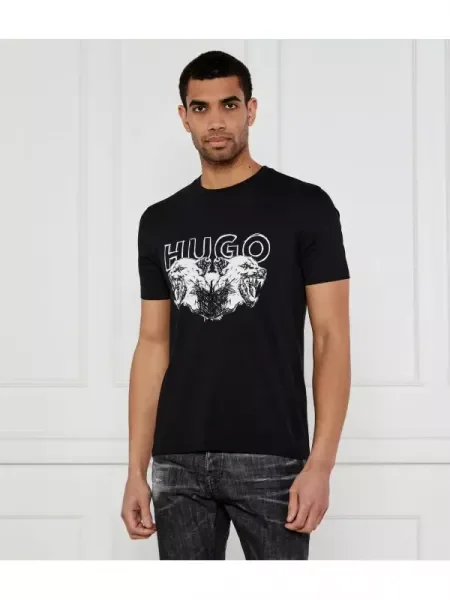 HUGO Póló Durro fekete