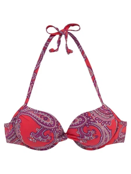LASCANA Bikini zgornji del rdeča