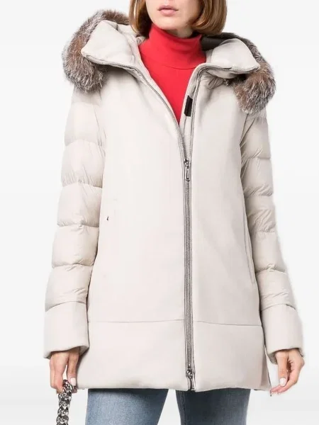 Kurtka Moorer z kapturem