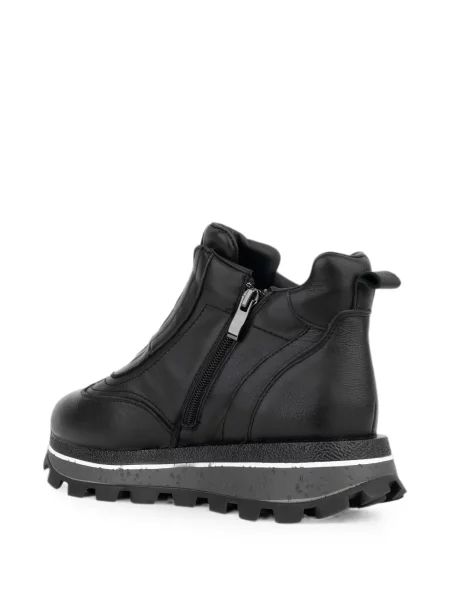 Botine Linda Baumann chunky negru