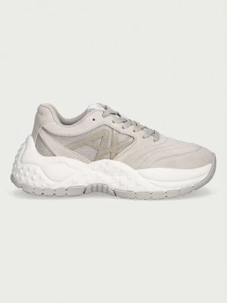 Armani Exchange sneakers pentru femei bej