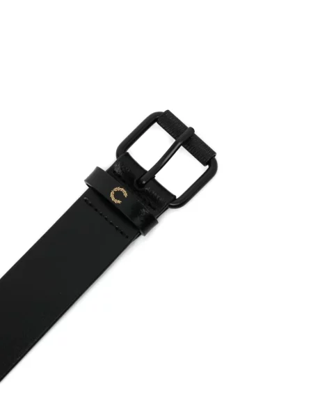 Cu centură curea Fred Perry din piele clasică negru