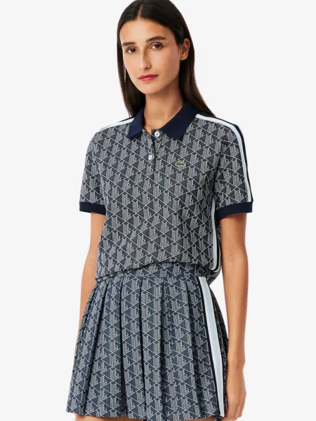 Поло Lacoste черное