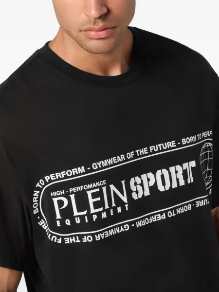 Μπλούζα Plein Sport με σχέδιο μαύρο