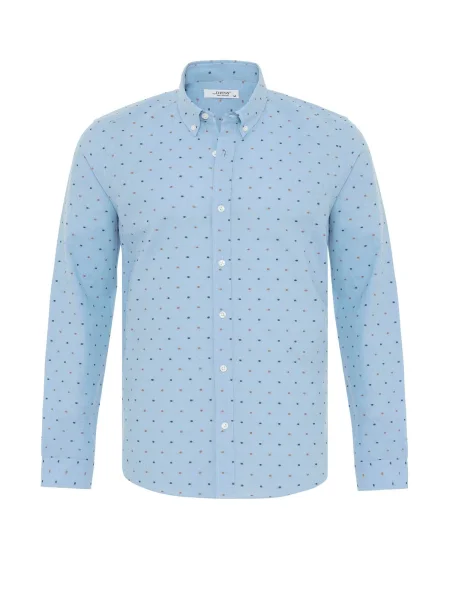 Dandalo Cămașă deschis / închis / maro caramel albastru