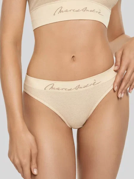 Женские трусики слип бежеві