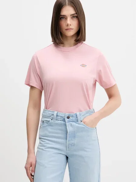 Dickies basic tričko růžové