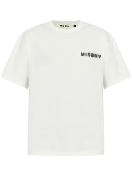 Tricou Misbhv cu imagine alb