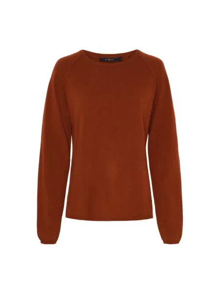 Sweter Btfcph z kaszmiru brązowy