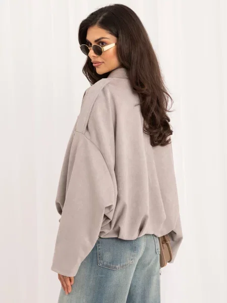 Bomber jakna Italy Moda siva