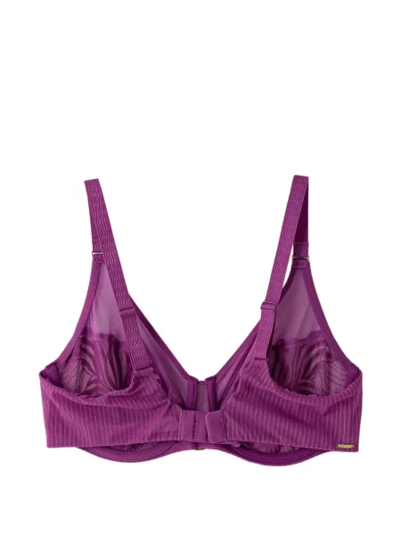 Sutien Chantelle cu broderie plasă violet