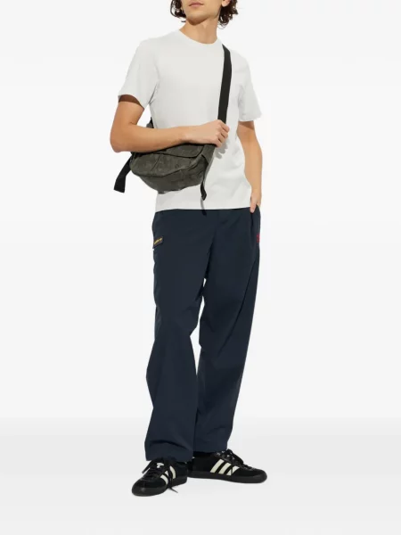 Lung tricou Adidas alergare gri