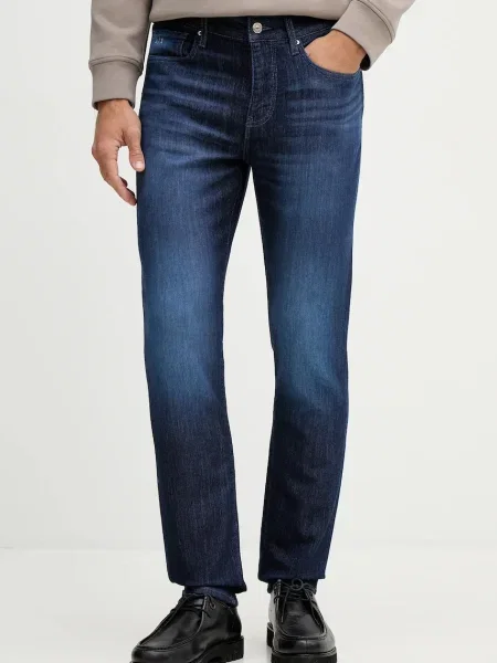 Armani Exchange jeans negru
