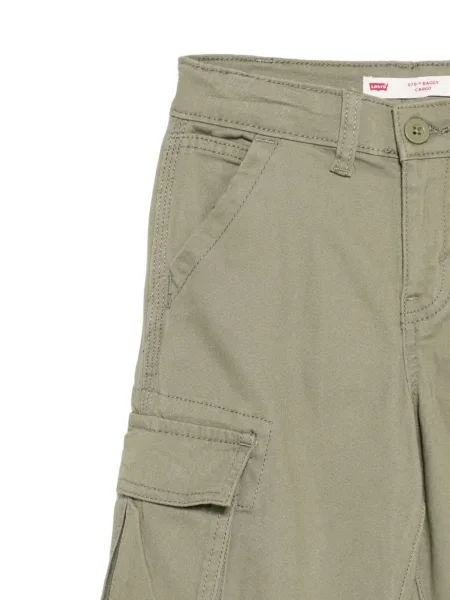 Spodnie dziecięce Levi's zielone