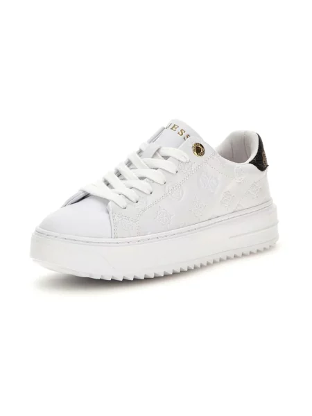 Guess Buty Kobieta 41 EU Modne Sneakersy dla Nowoczesnych Kobiet biały