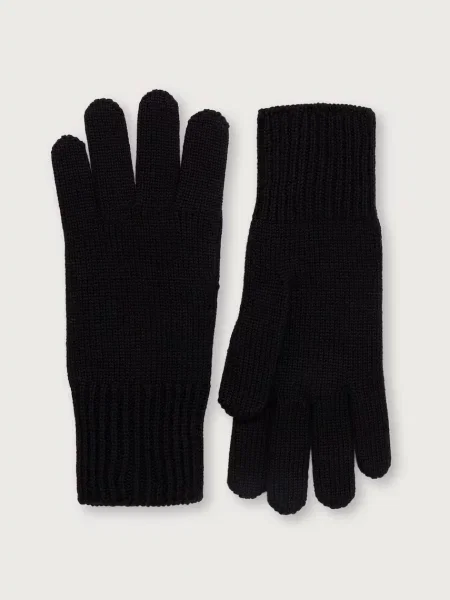 MM by Max Mara mănuși pentru femei din lână MMLBANDA negru