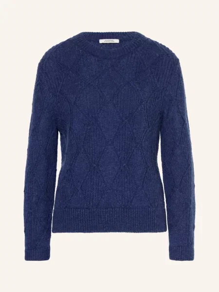 Dorothee Schumacher Svetr Sheer Softness modrá