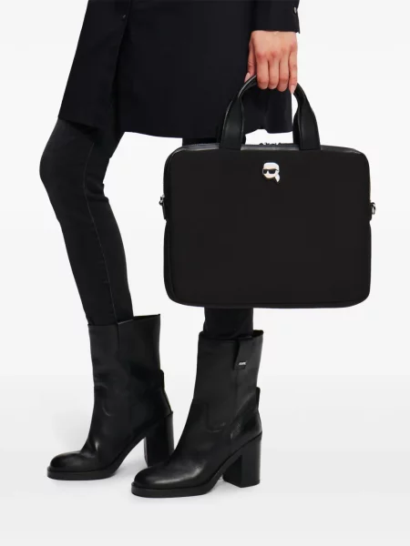 Τσάντα laptop Karl Lagerfeld μαύρο