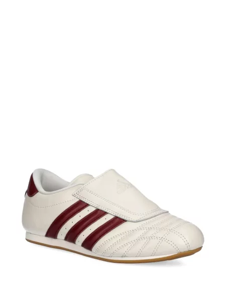 Ριγέ μισό φερμουάρ sneakers Adidas EQT σουέντ μαύρο