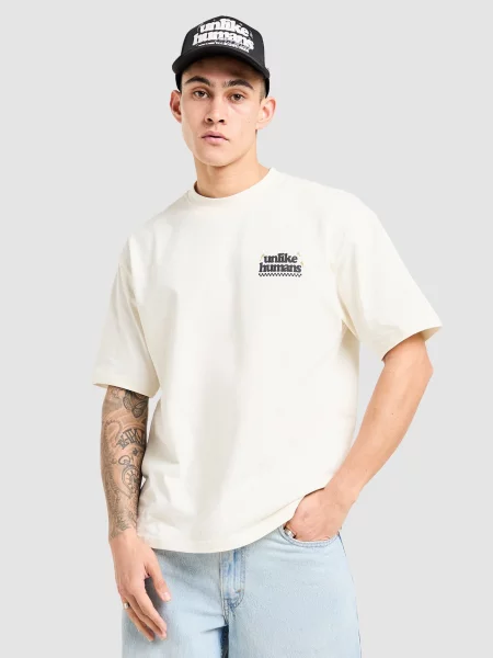 Unlike Humans T-Shirt Espresso beżowa