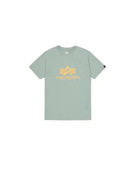 ALPHA INDUSTRIES Tricou mentă / portocaliu verde