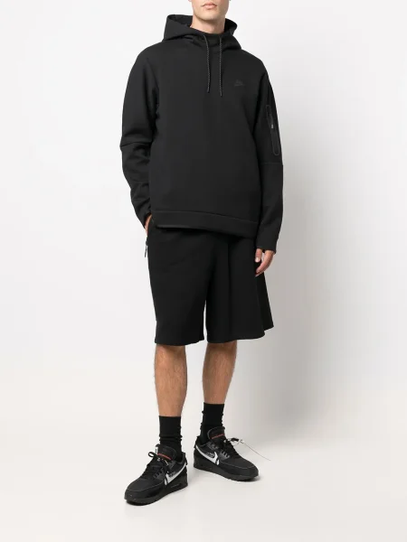 Hanorac cu glugă Nike cu imagine negru