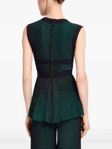 Top Elie Saab verde