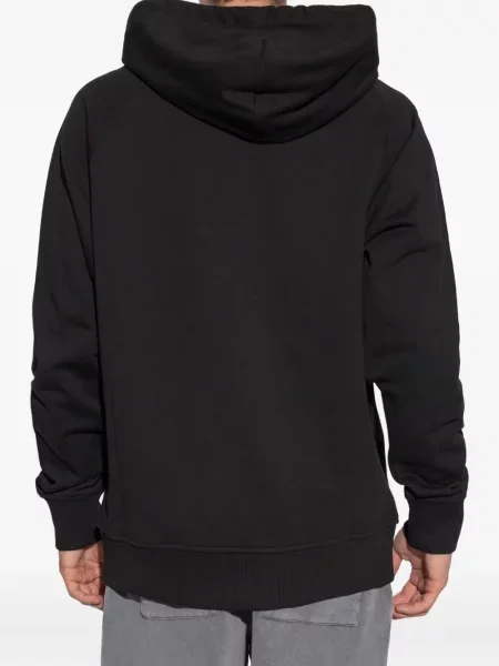 Hanorac cu glugă Versace Jeans Couture negru