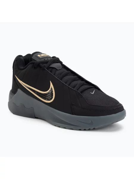 Încălțăminte de baschet pentru bărbați Nike LeBron Witness 9 black/iron grey/dark smoke grey/black negru