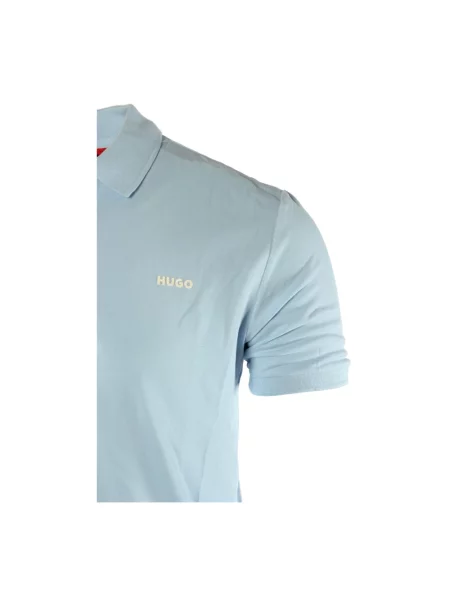 Koszulka polo Boss niebieska